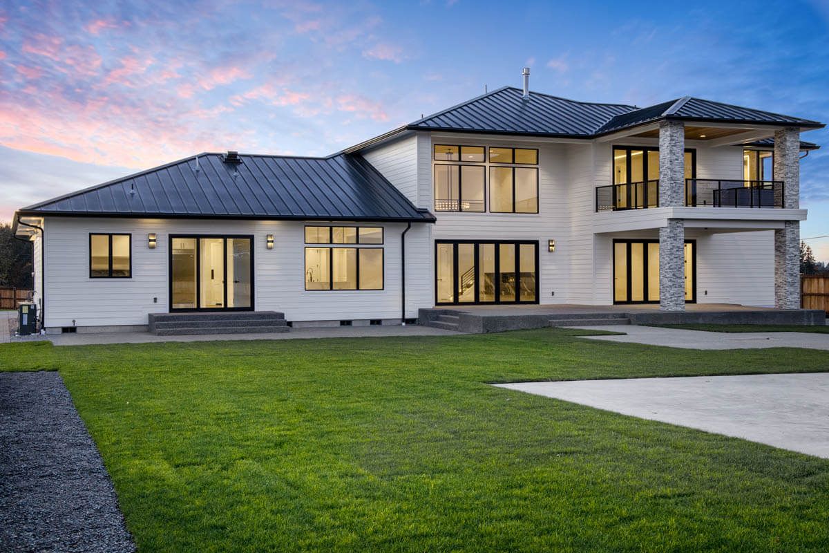 Exterior elevation by Home Plans NW