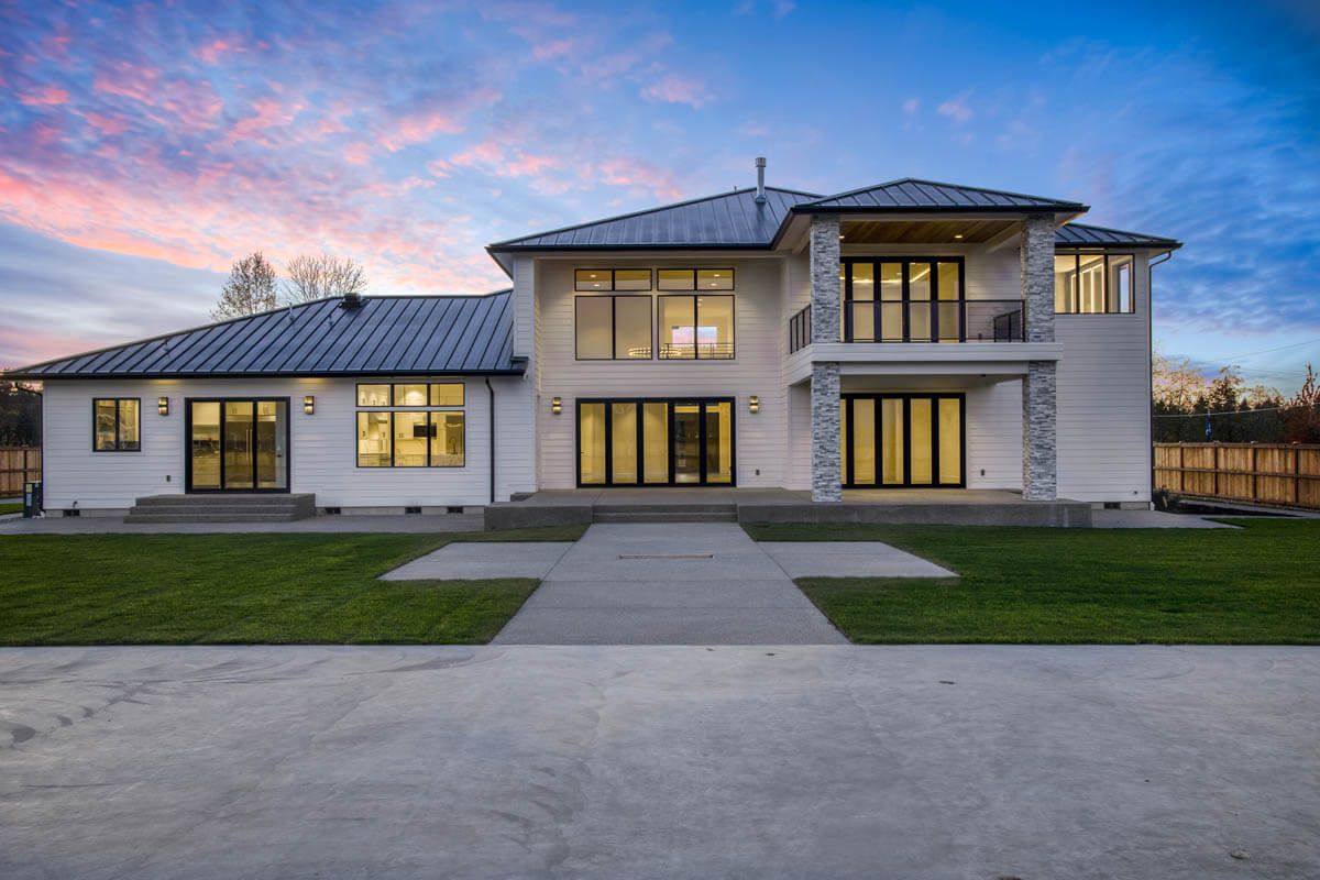 Exterior elevation by Home Plans NW