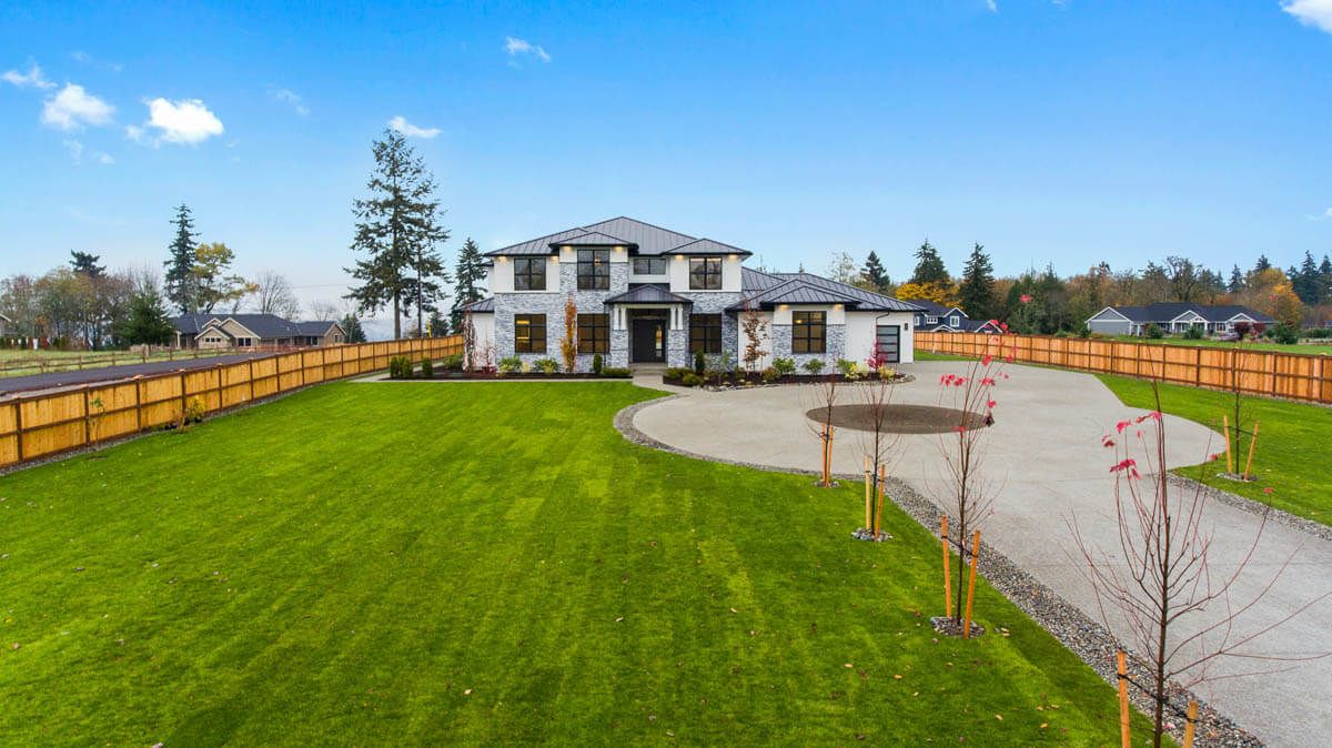 Exterior elevation by Home Plans NW