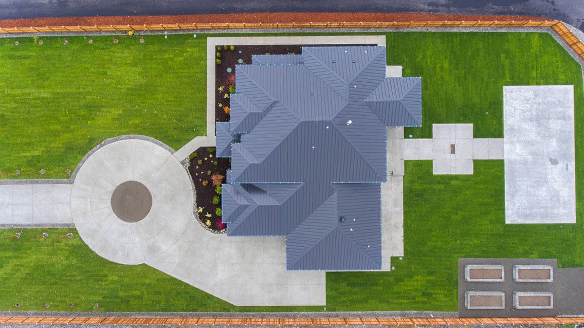 Exterior elevation by Home Plans NW