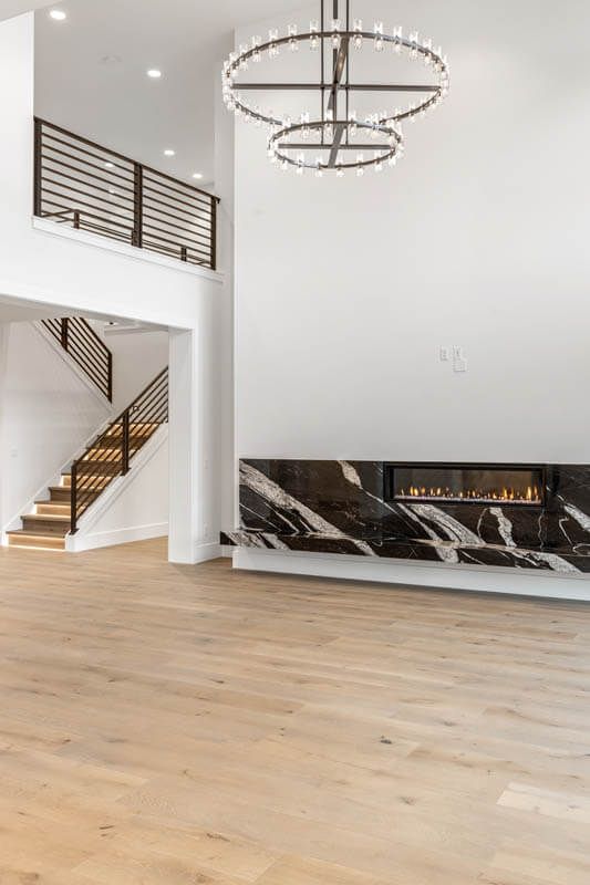 Living room by Home Plans NW