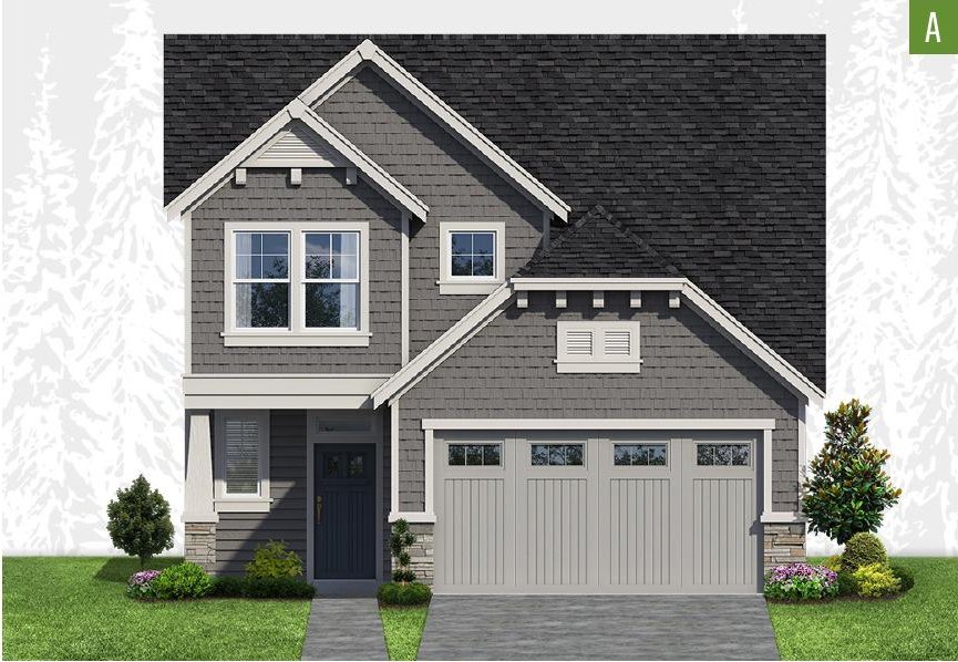 Exterior elevation of Home Plans NW Plan 1481