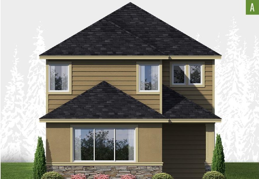Exterior elevation of Home Plans NW Plan 1728