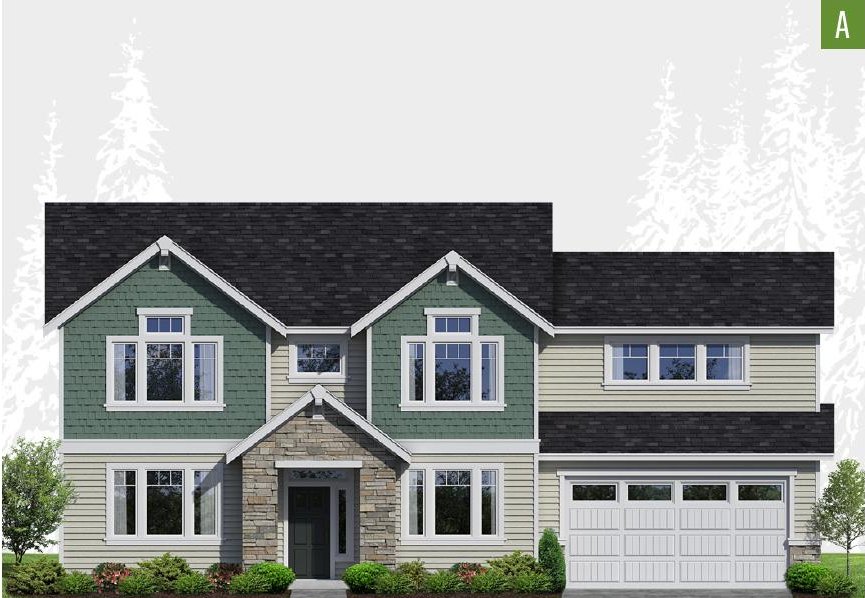 Exterior elevation of Home Plans NW Plan 2153