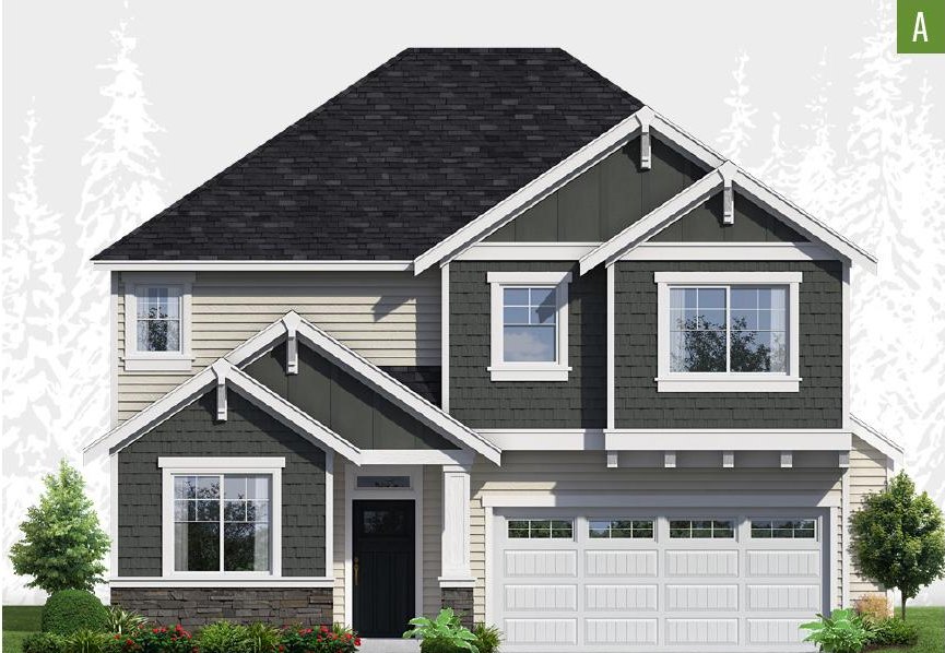 Exterior elevation of Home Plans NW Plan 2350