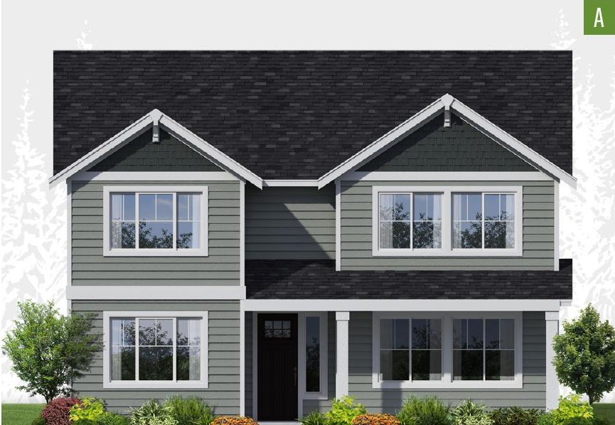 Exterior elevation of Home Plans NW Plan 2446