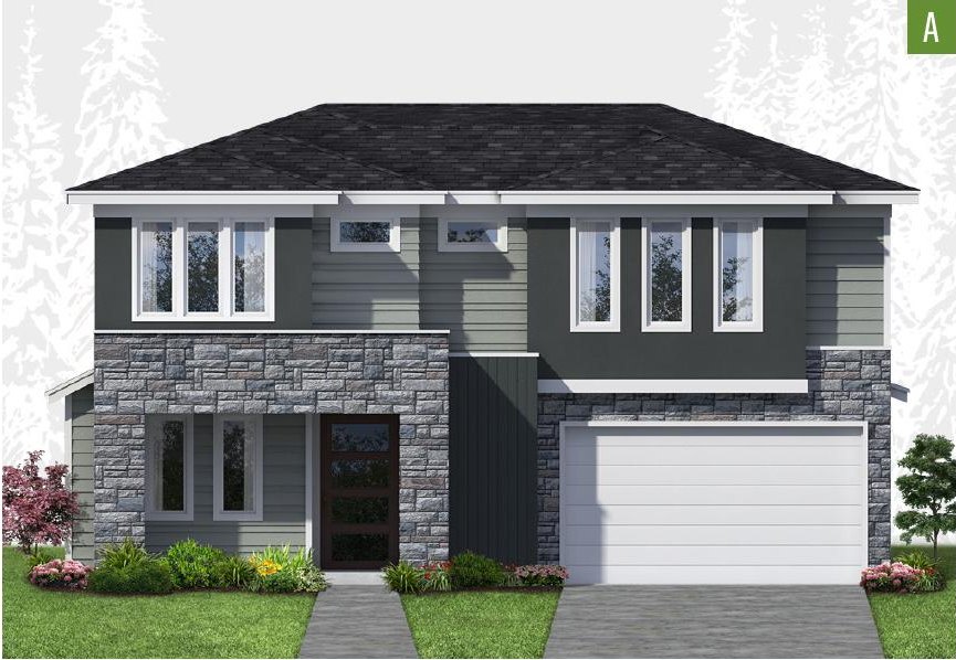 Exterior elevation of Home Plans NW Plan 3110