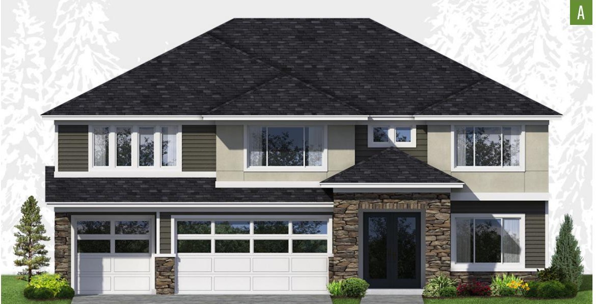 Exterior elevation of Home Plans NW Plan 3354