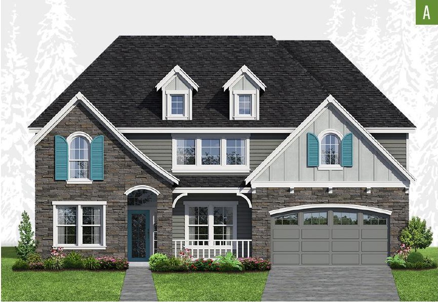 Exterior elevation of Home Plans NW Plan 3489